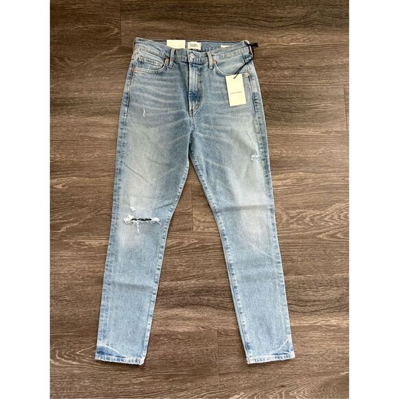 NWT Citizens of Humanity Olivia 29” High Rise Slim Jeans in Santorini Size 28 - Picture 2 of 10